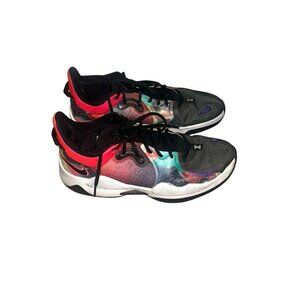 Nike PG 5 Bright Crimson & Black Low Top Athletic Sneakers Men’s Size 13